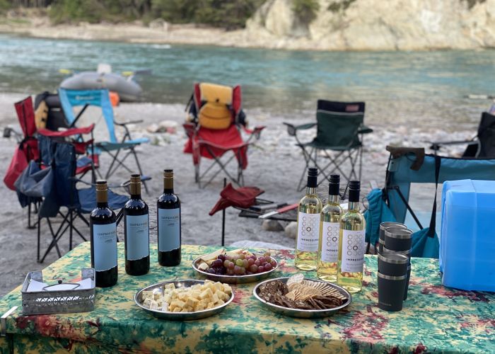 Swimming in the Kootenay River